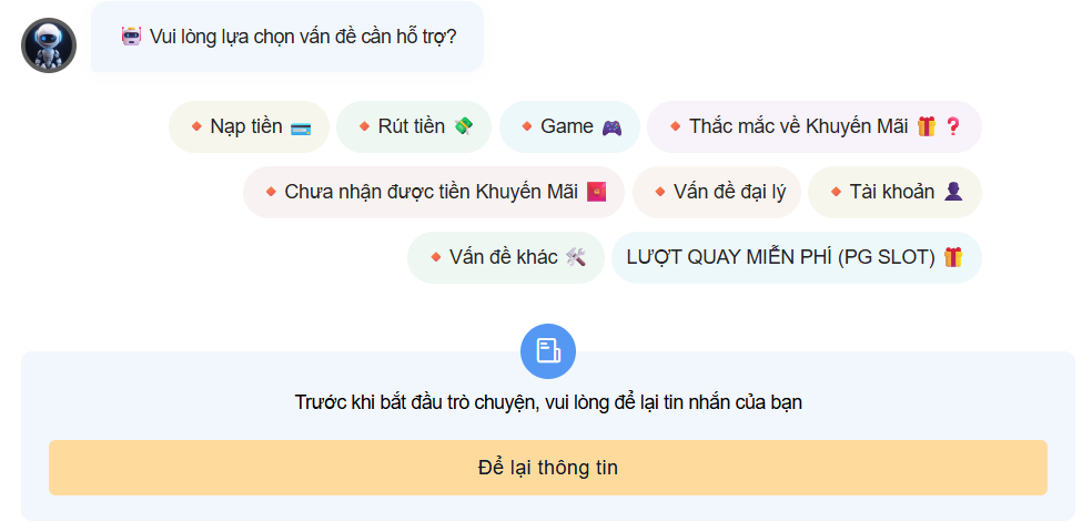 Trang CSKH của C168